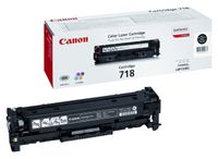 Canon CRG-718 Bk tonercartridge 1 stuk(s) Origineel Zwart - thumbnail