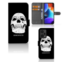 Telefoonhoesje met Naam Xiaomi Redmi Note 12 Pro Plus Skull Eyes - thumbnail