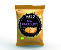 Yakso Mini papadums bio Yakso Mini papadums bio