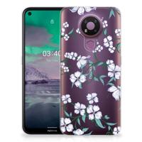 Nokia 3.4 Uniek | TPU Case | Blossom White