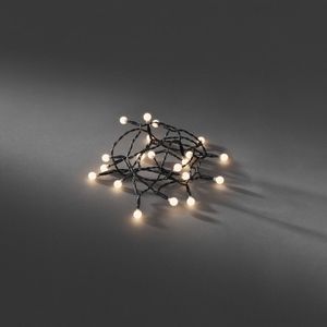 Konstsmide Light set cherry Lichtdecoratie ketting Zwart 50 lampen LED 3 W
