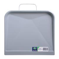 Stofblik metaal grijs mm