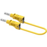 Electro PJP 2214/600V-CD1-25J Meetsnoer Steekaansluiting 4 mm 25 cm Geel 1 stuk(s)