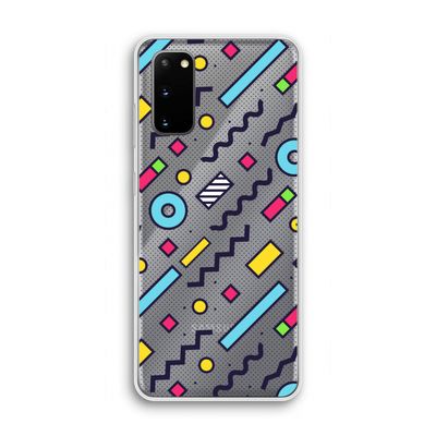 8-bit N°8: Samsung Galaxy S20 Transparant Hoesje