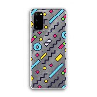 8-bit N°8: Samsung Galaxy S20 Transparant Hoesje