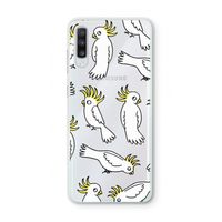 Papegaai: Samsung Galaxy A70 Transparant Hoesje