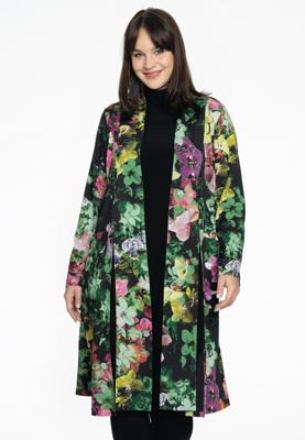 Yoek Vest met shawl ORCHIDEE | Zwart | Maat 58/60