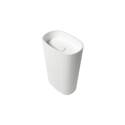 Vrijstaande Waskom Zenon Olympia 55x36 cm Glacier White Zenon