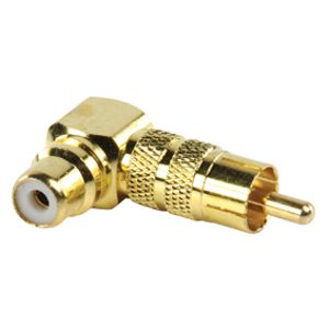 Valueline AC-058 kabeladapter/verloopstukje RCA Goud