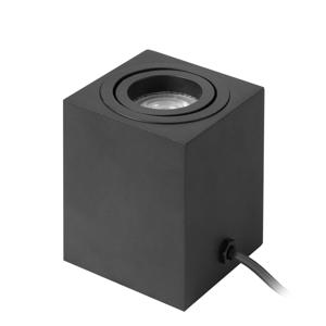 Highlight Strakke tafellampRebel vierkant zwart 9,5cm - T1450.01