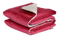 Hartman Plaid 'Jolie' 130 x 170cm, kleur Rood