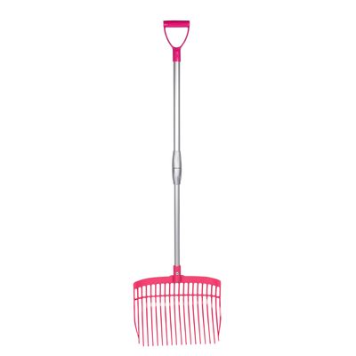 Mestvork Kunststof in box fuchsia