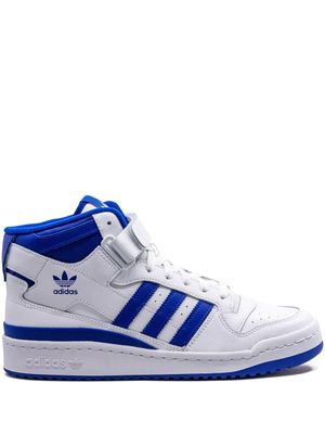adidas baskets mi-montantes Forum 'White/Royal' - Blanc