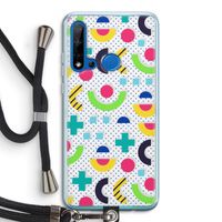 8-bit N°1: Huawei P20 Lite (2019) Transparant Hoesje met koord
