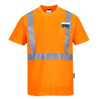 Portwest S190 Hi-Vis Pocket T-Shirt - thumbnail