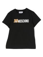 Moschino Kids t-shirt Teddy Bear à col ras de cou - Noir