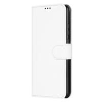 Bookcase Samsung Galaxy A02s Hoesje Wit met Pasjeshouder