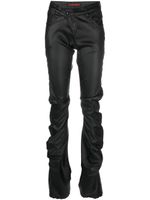 Ottolinger pantalon slim à fronces - Noir - thumbnail