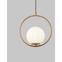 Lyora Design hanglampObitar enkel rond goud - 9988169