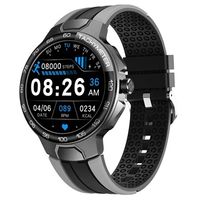 Lemonda Smart E15 waterdichte sport-smartwatch (Geopende verpakking - Bevredigend) - grijs