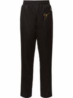 Giuseppe Zanotti pantalon de jogging LR 19 - Noir