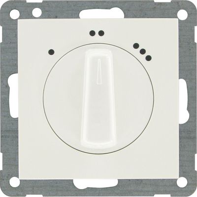 KOPP - 3 Standen Schakelaar/Ventilatorschakelaar - Athenis HK07 - Inbouw - Helder Glans Wit
