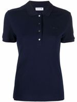 Lacoste polo à patch logo poitrine - Bleu