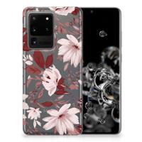 Smartphone hoesje Samsung Galaxy S20 Ultra Watercolor Flowers