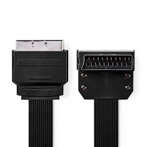 Nedis SCART-Kabel | SCART Male naar SCART Male | 2 m | 1 stuks - CVGP31045BK20 CVGP31045BK20