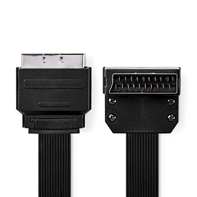 Nedis SCART-Kabel | SCART Male naar SCART Male | 2 m | 1 stuks - CVGP31045BK20 CVGP31045BK20