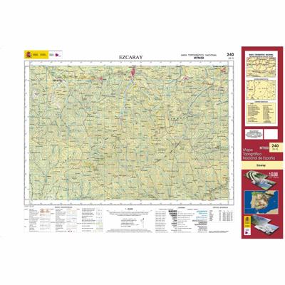 Topografische kaart 240 MT50 Ezcaray | CNIG - Instituto Geográfico Nacional1