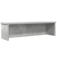 VidaXL Keukenrek stapelbaar 60x15x16 cm bewerkt hout betongrijs VidaXL Keukenrek stapelbaar 60x15x16 cm bewerkt hout betongrijs