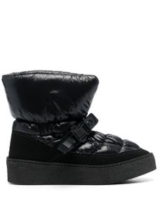 Khrisjoy bottines matelassées à boucle - Noir