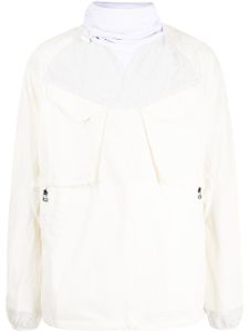 Maharishi veste à col cheminée - Blanc