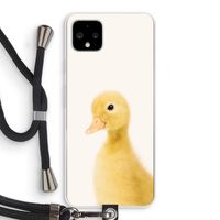 Duke: Pixel 4 XL Transparant Hoesje met koord