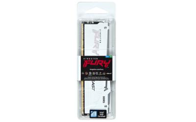 Kingston Technology FURY Beast 16GB 5200MT/s DDR5 CL40 DIMM White RGB XMP
