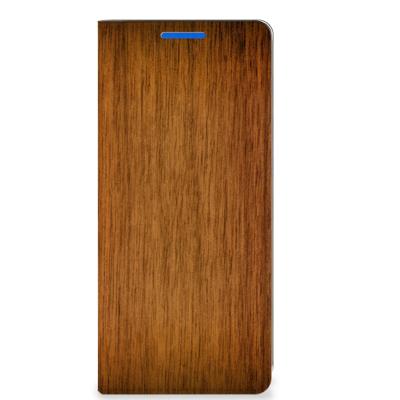 OPPO Reno 6 Pro Plus 5G Book | Wallet Case | Donker Hout