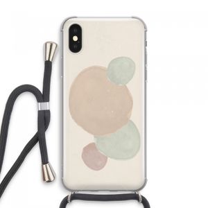 Geo #9: iPhone XS Max Transparant Hoesje met koord