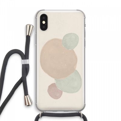 Geo #9: iPhone XS Max Transparant Hoesje met koord