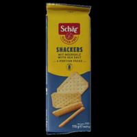 Schar Snackers hartige koek glutenvrij 115 Gram