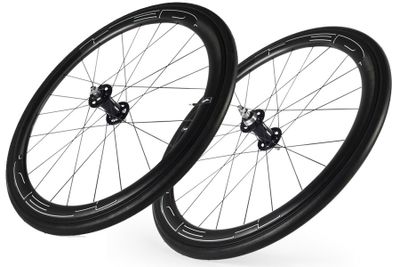 Hed Jet 4 Plus Baanfiets Wielset - Zwart Hed Jet 4 Plus Baanfiets Wielset - Zwart
