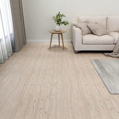 VidaXL Vloerplanken 20 st zelfklevend 1,86 m² pvc lichtbruin