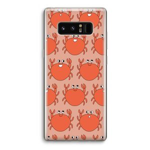 Krab: Samsung Galaxy Note 8 Transparant Hoesje