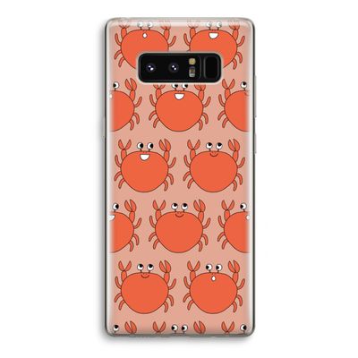 Krab: Samsung Galaxy Note 8 Transparant Hoesje