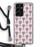 Boompje: Samsung Galaxy S21 Ultra Transparant Hoesje met koord