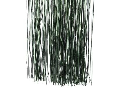 Vinyl lametta glans dennen groen