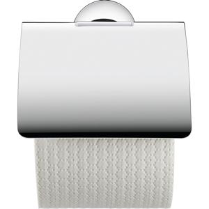 Duravit Starck T Toiletrolhouder - met klep - chroom 0099401000