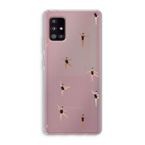 Dancing #1: Samsung Galaxy A51 5G Transparant Hoesje