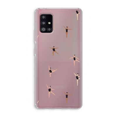 Dancing #1: Samsung Galaxy A51 5G Transparant Hoesje