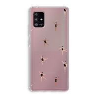 Dancing #1: Samsung Galaxy A51 5G Transparant Hoesje